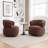 Olevide Swivel Barrel Chair-490876575
