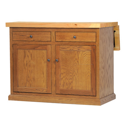 Solid Wood Kitchen Island
