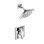 90 Degree Shower Faucet with Rough-in Valve and Posi-Temp