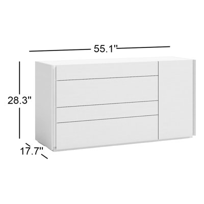 Commode 4 tiroirs Mcgruder