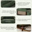 Chaise longue Chaise d'intérieur - Lit simple pliant pour petits espaces (largeur: 35,43 pouces)-1053712669