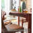 Retro rectangular dining table