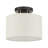 Darian Fabric Semi Flush Mount-868868131-868868128