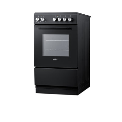 Summit Appliance 20" W Electric Smooth-Top Range