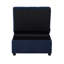 Banc de rangement avec plateau coulissant Modern