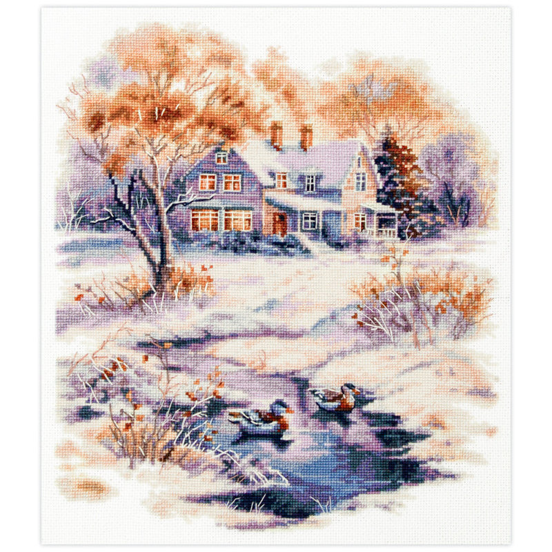 Early Winter 70-32 Counted Cross-Stitch Kit