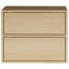 50cm W Manufactured Wood Bedside Table