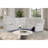 U6026 White Laf Sectional With Led-1176156836