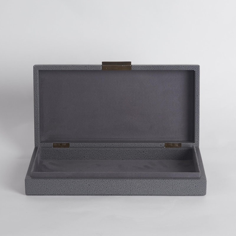 Alpen Box, Blue, 2.75" H x 14" W x 7" D