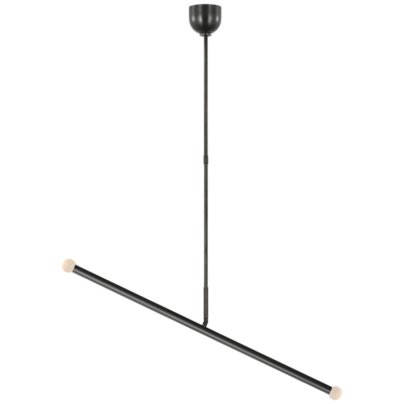 Rousseau 2 - Light LED Chandelier, Bronze