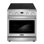 Cosmo 30 po Collection Haven 4,8 pi³ Cuisinière électrique avec plaque de cuisson en verre à 4 brûleurs et four à convection en acier inoxydable