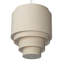 Luminaire suspendu gradué à 4 lumières Cilindro