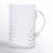 Hand Blown Glass Hobnail Pitcher