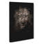 Leopard in the Dark in Abstract - Wrapped Canvas-55312563