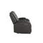 Fauteuil inclinable électrique en similicuir gris-2087498780