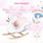 Kids Plush Toy Swan Style Rocker