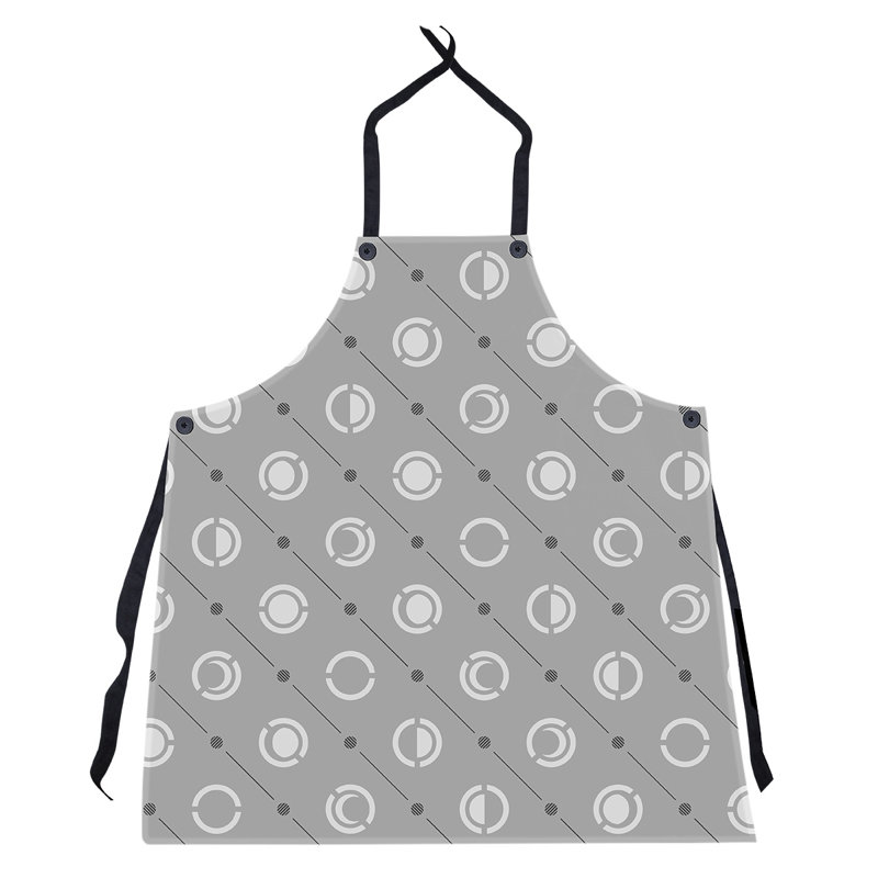 Skeffingt Bib Apron, Gray/Black