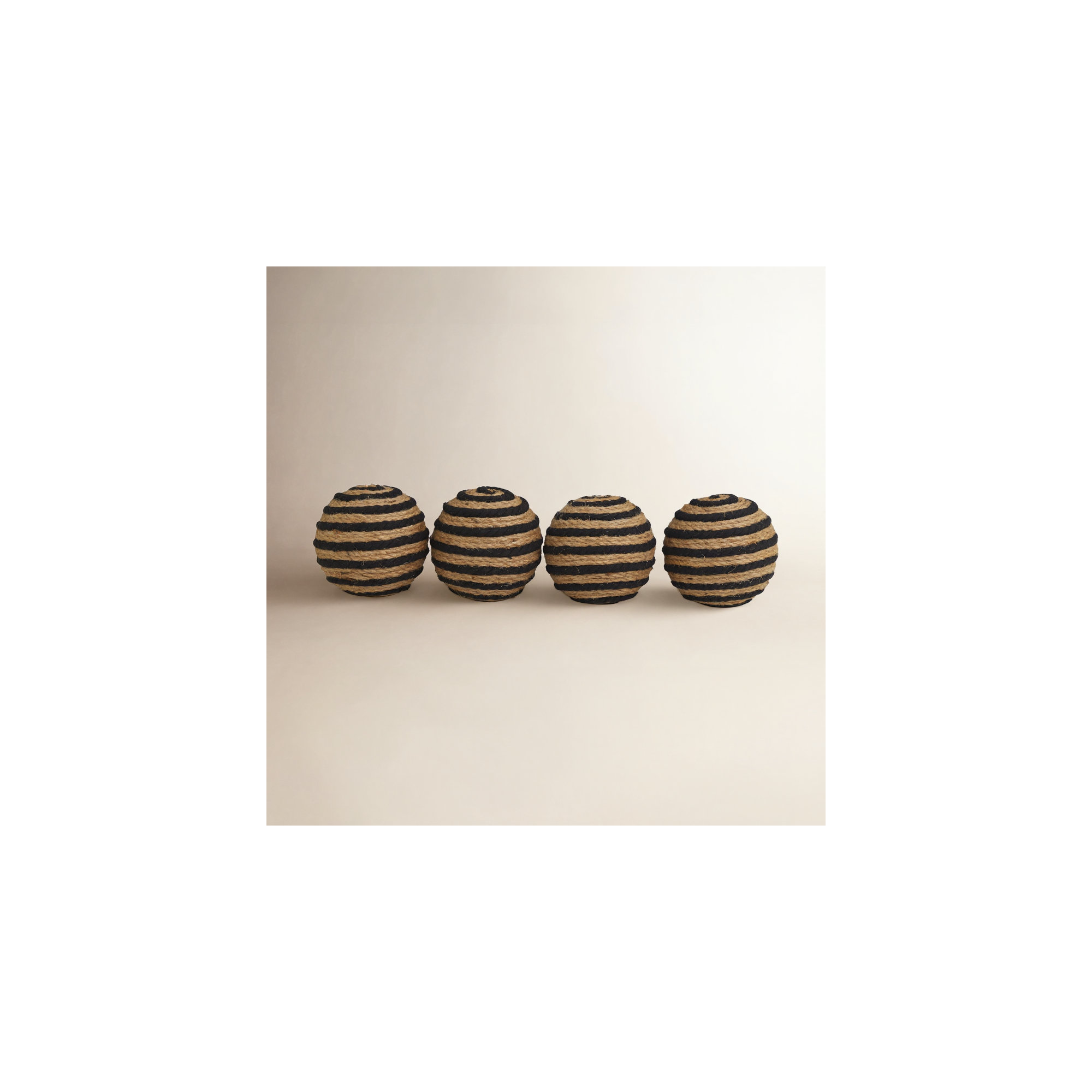 Maraca Orbs & Vase Filler, Brown/Black