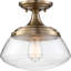 Plafonnier semi-encastré 1 lumière 10,38 po Ochoa-1786140474