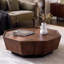 Table basse simple en noyer noir-110332005