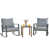 Gray/Brown Frame/Gray Cushion selected