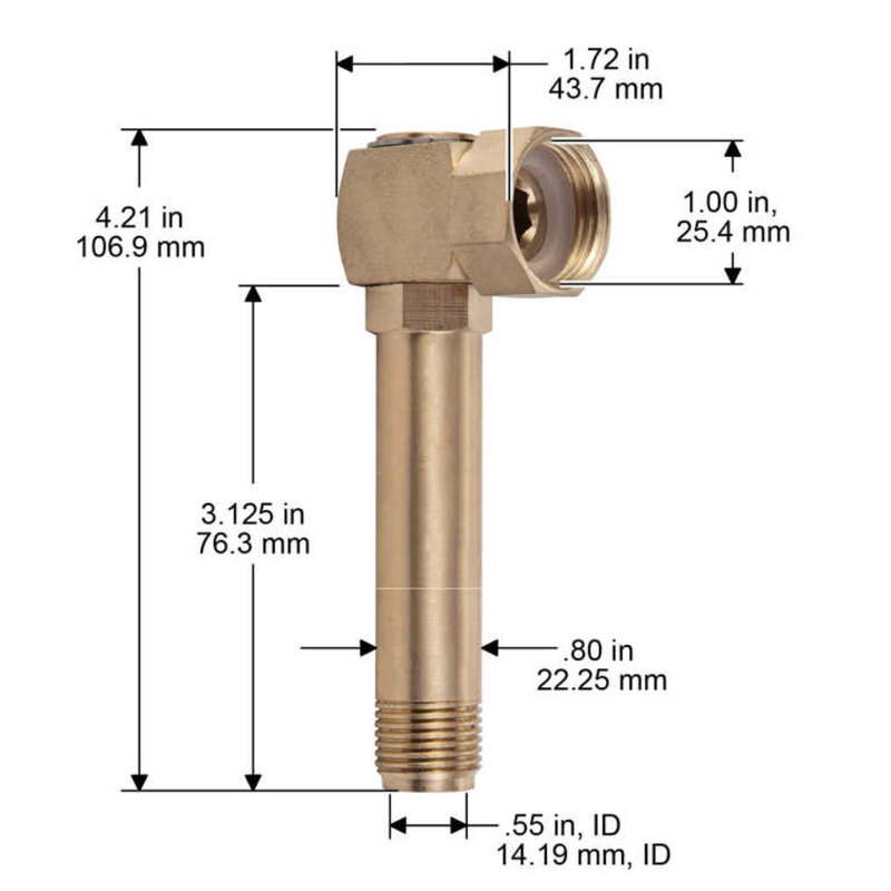 Metal Replacement Swivel