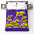 Yellow Dolphins Waves Quilted Thin Bedspread-133503814