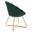 Chaise d'appoint en velours matelassée moderne-61912768