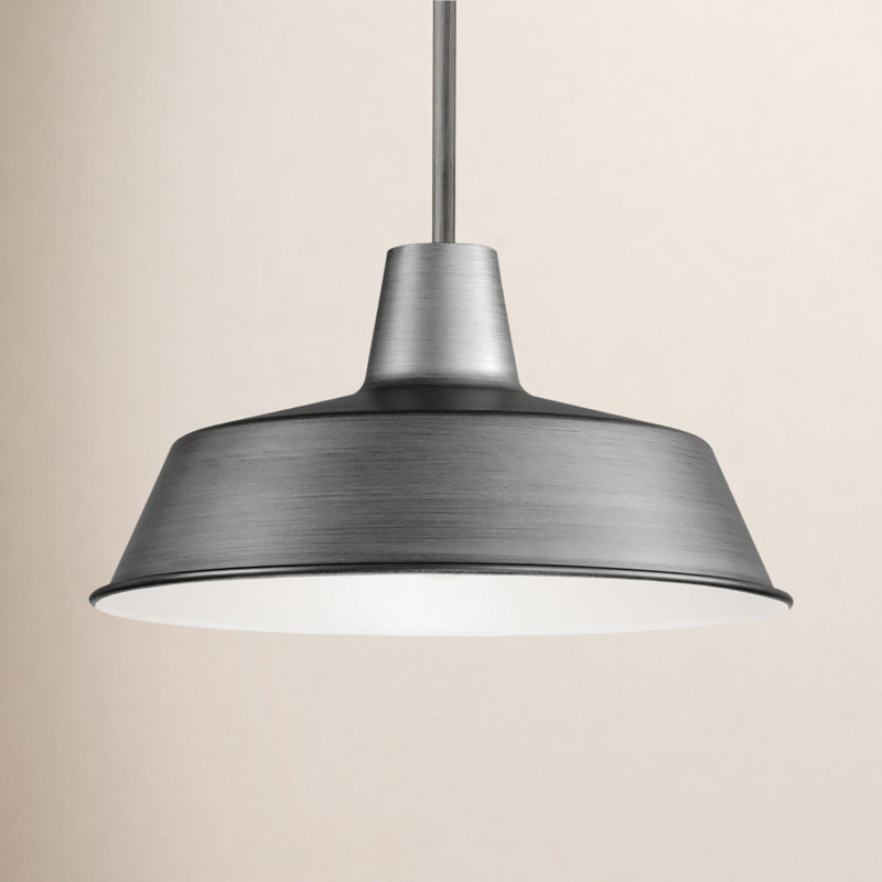 Luminaire suspendu d'extérieur Jorgie, Zinc patiné