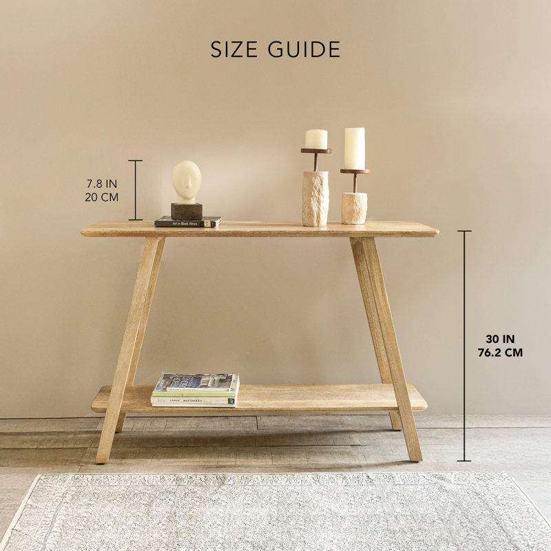 Console en bois de manguier Hemsworth