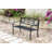 Barty Steel Outdoor Bench