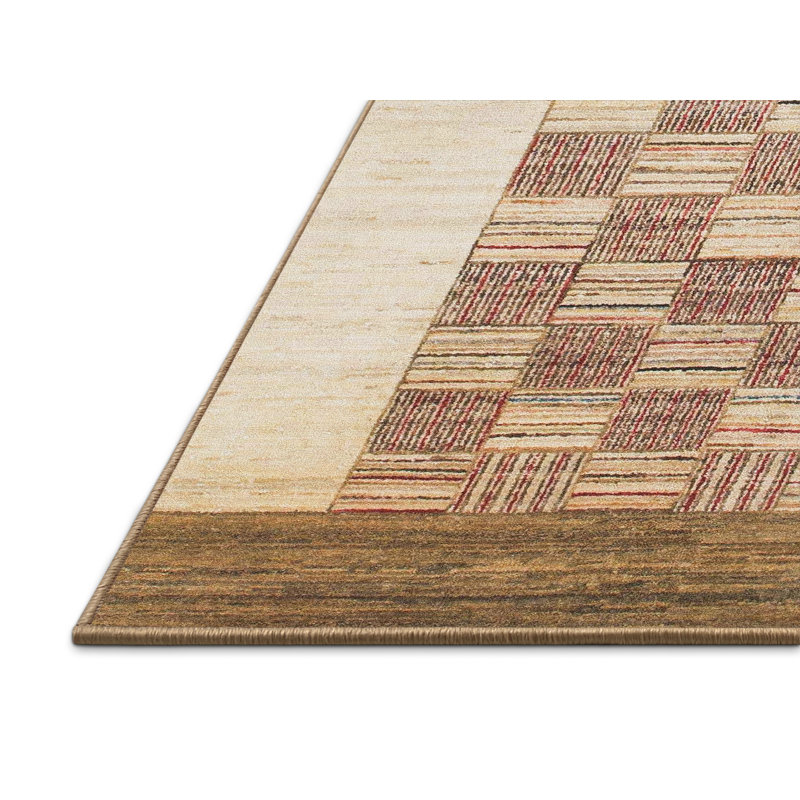 Abstract Indoor Rug, Rectangle 2' x 4'