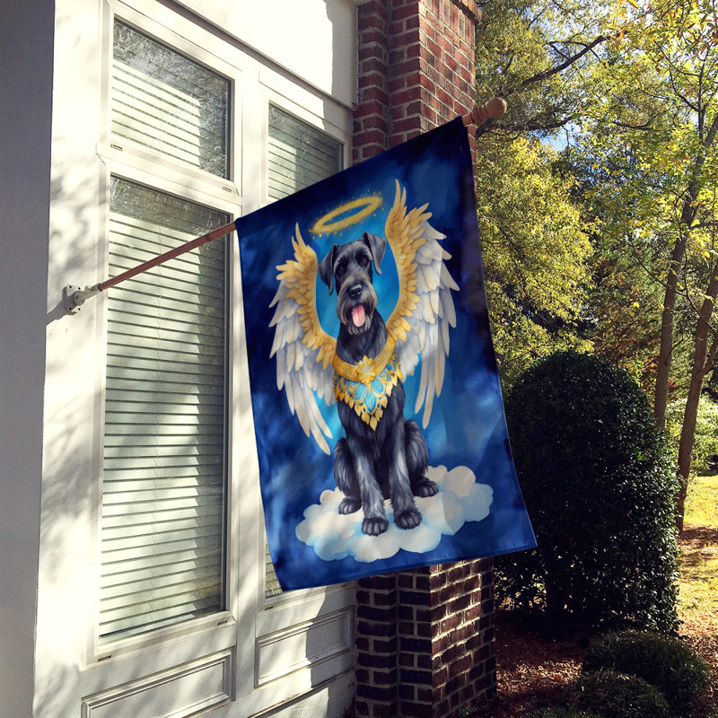 Schnauzer géant, mon drapeau de la maison de l'ange