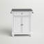 Braylie Granite Top Kitchen Cart-1549522437