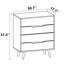 Commode 4 tiroirs - Pieds en bois-1137409021