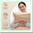 HairGuard Queen Pillowcase Set - 20x30 inches, Temperature Control Covers - Almond Buff - Pack of 2