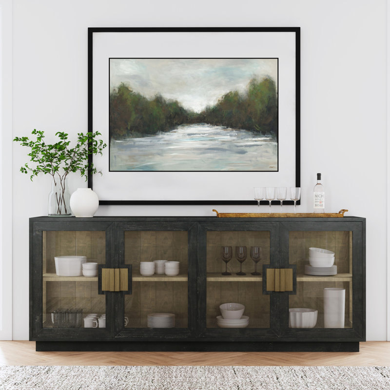 Buffet 90 po Daniella, Noir