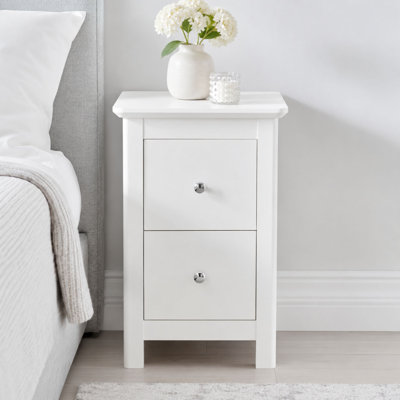 35cm W Manufactured Wood Bedside Table
