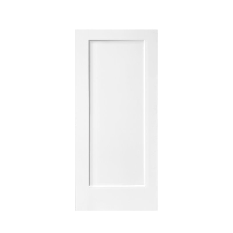 30-in x 80-in White Primed MDF Single Barn Door