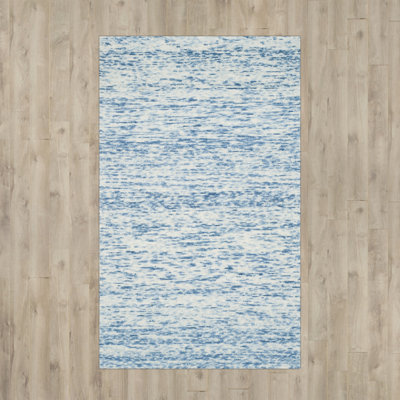 Nasir Hand Loomed Wool Abstract Rug
