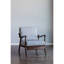 Chaise longue en ardoise avec coussins Boye