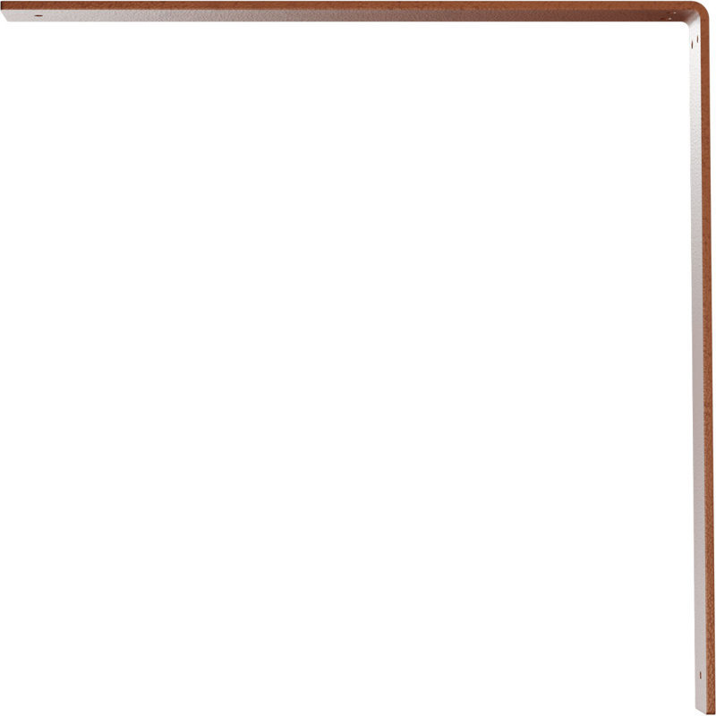 2"W x 20"D x 20"H Hamilton Steel Bracket, Hammered Copper, Hammered Copper, 20" H x 2" W x 20" D