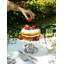 White Orchid Cake Stand