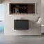 Meuble-lavabo mural 24 po avec tiroirs à fermeture en douceur, lavabo en quartz, noyer fumé-565434348-565434338