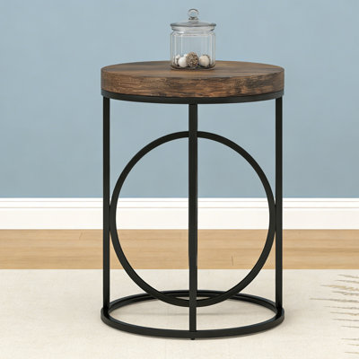 Table d'appoint moderne avec plateau en faux marbre Modern