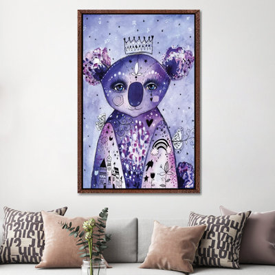 Quirky Koala by Tamara Laporte - Painting on Canvas