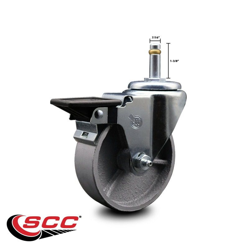 Semi Steel Swivel Grip Ring Caster