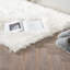 Tapis blanc à poils longs Haja Fluffy-55218874