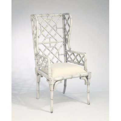 Hallam Chinese Chippendale Wingback Chair
