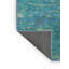 Tapis abstrait bleu sarcelle-208204148